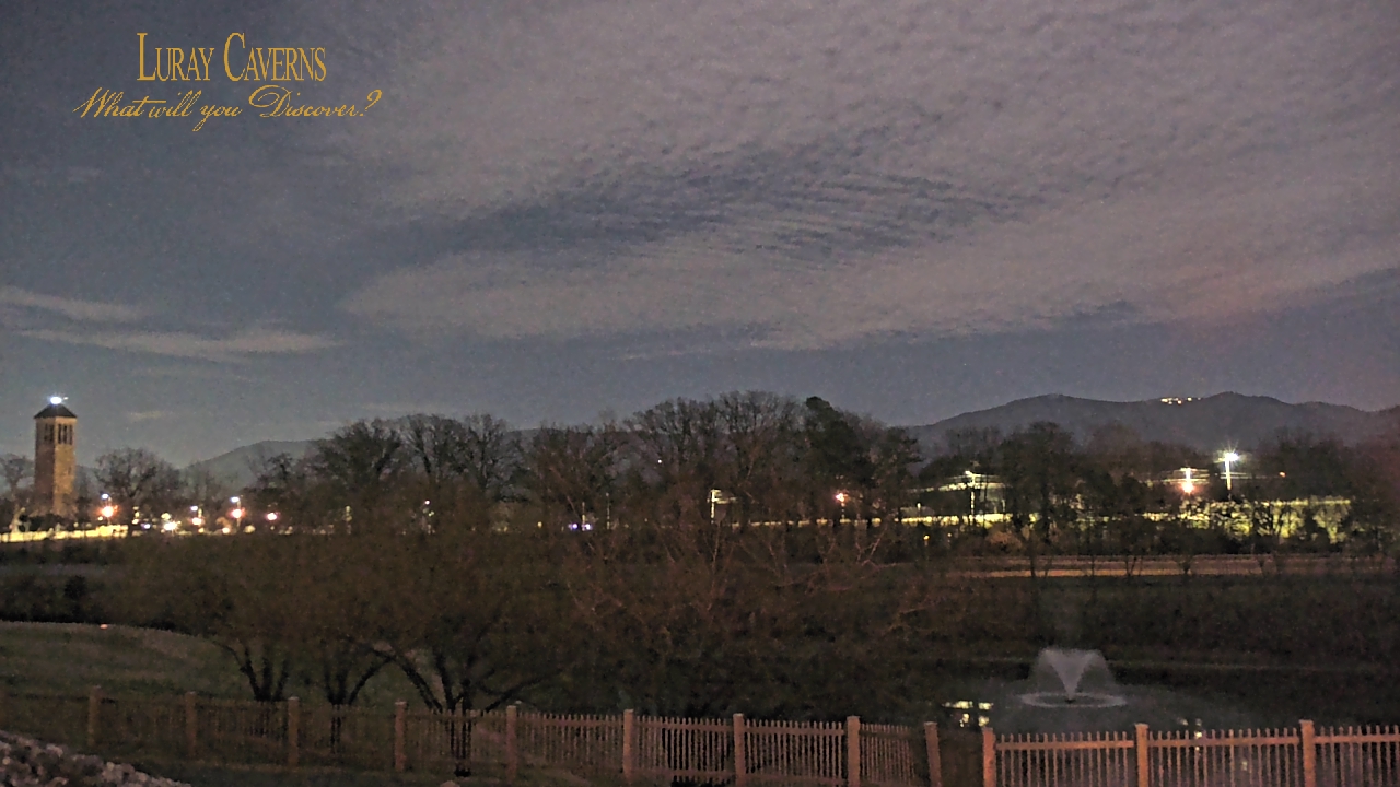 Thumbnail for current weather camera view from Luray Caverns in Luray, Virginia