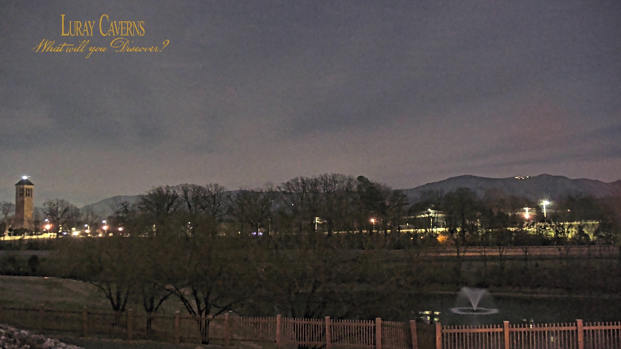 Thumbnail for current weather camera view from Luray Caverns in Luray, Virginia