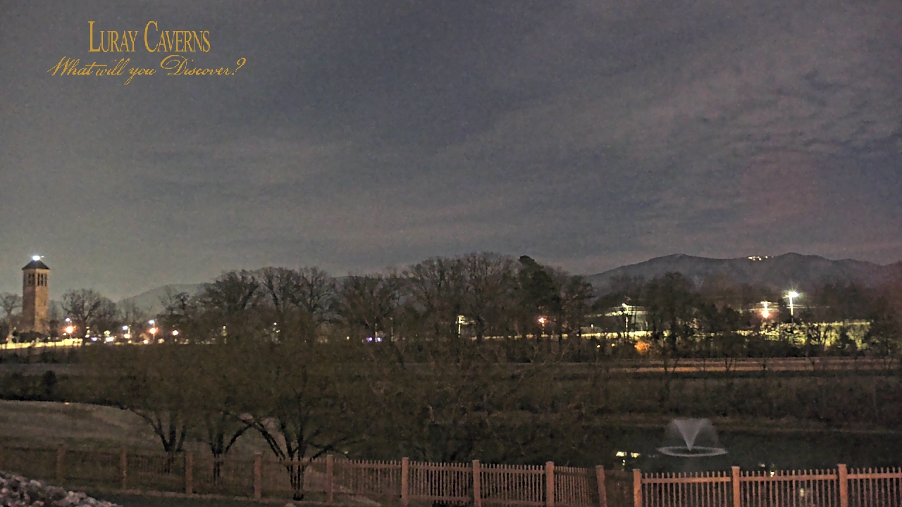 Thumbnail for current weather camera view from Luray Caverns in Luray, Virginia