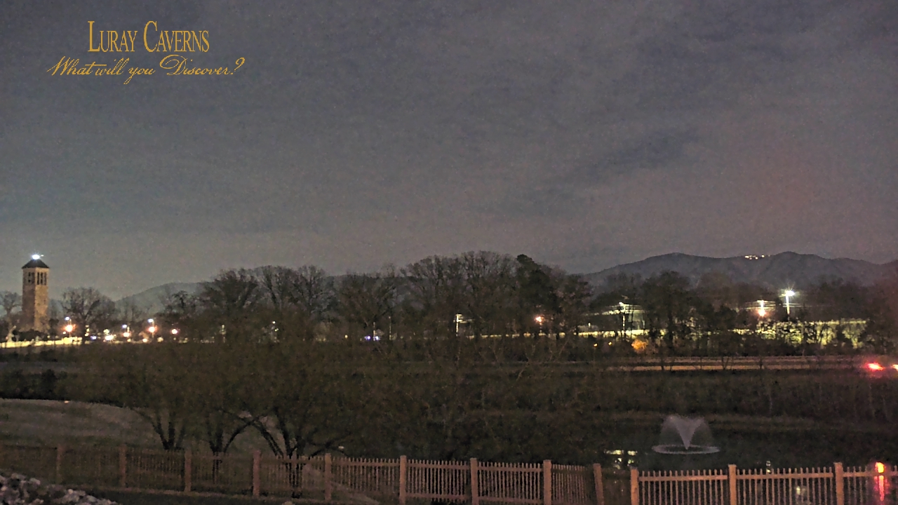 Thumbnail for current weather camera view from Luray Caverns in Luray, Virginia