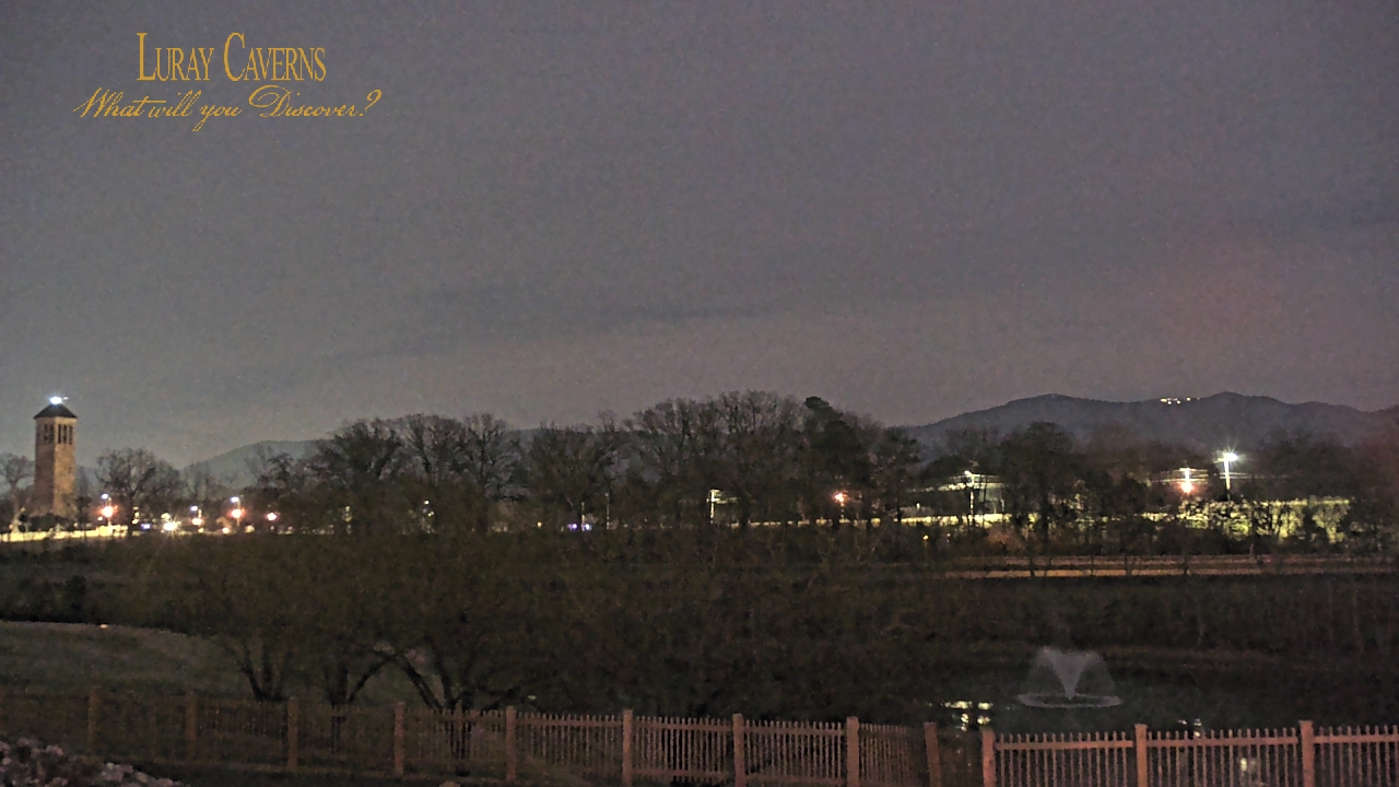 Thumbnail for current weather camera view from Luray Caverns in Luray, Virginia