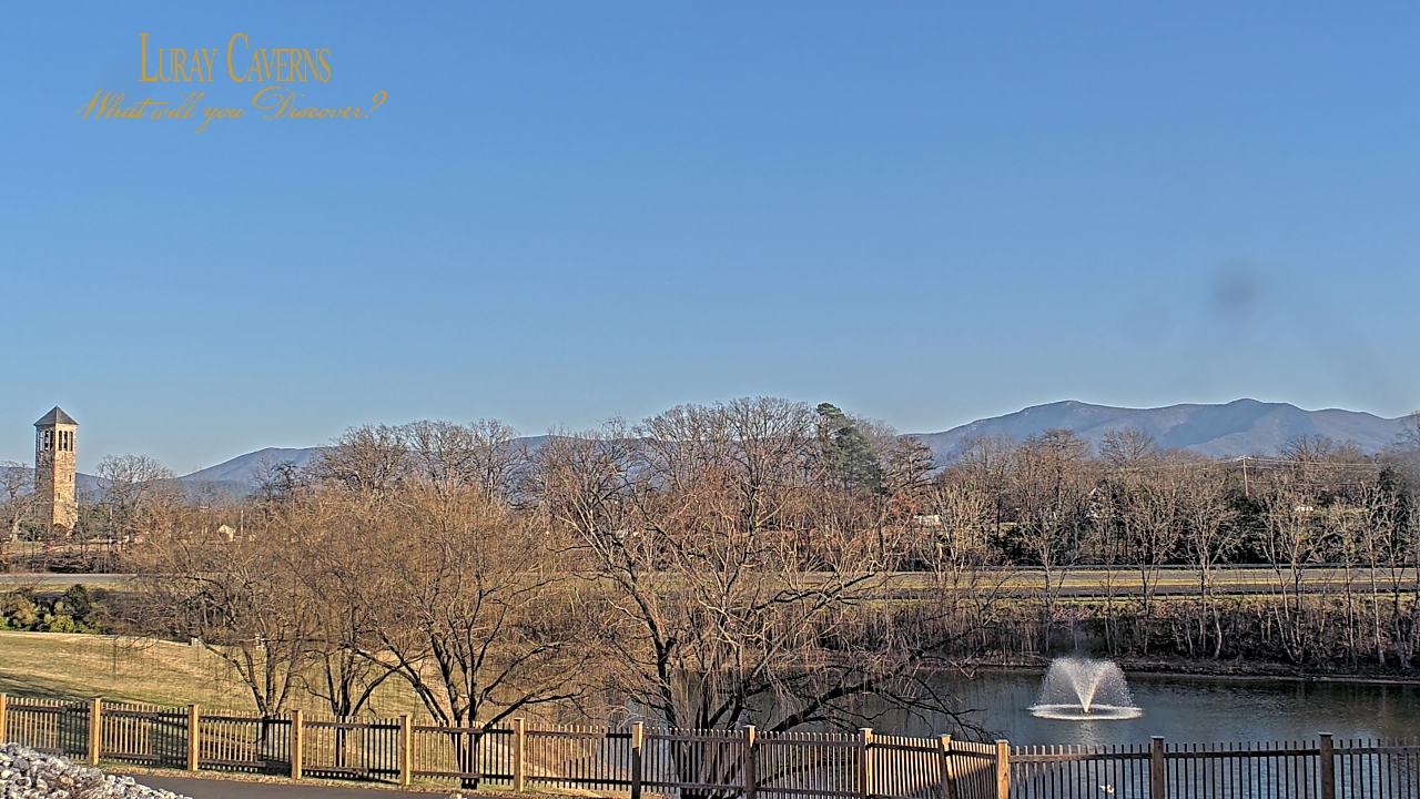 Thumbnail for current weather camera view from Luray Caverns in Luray, Virginia