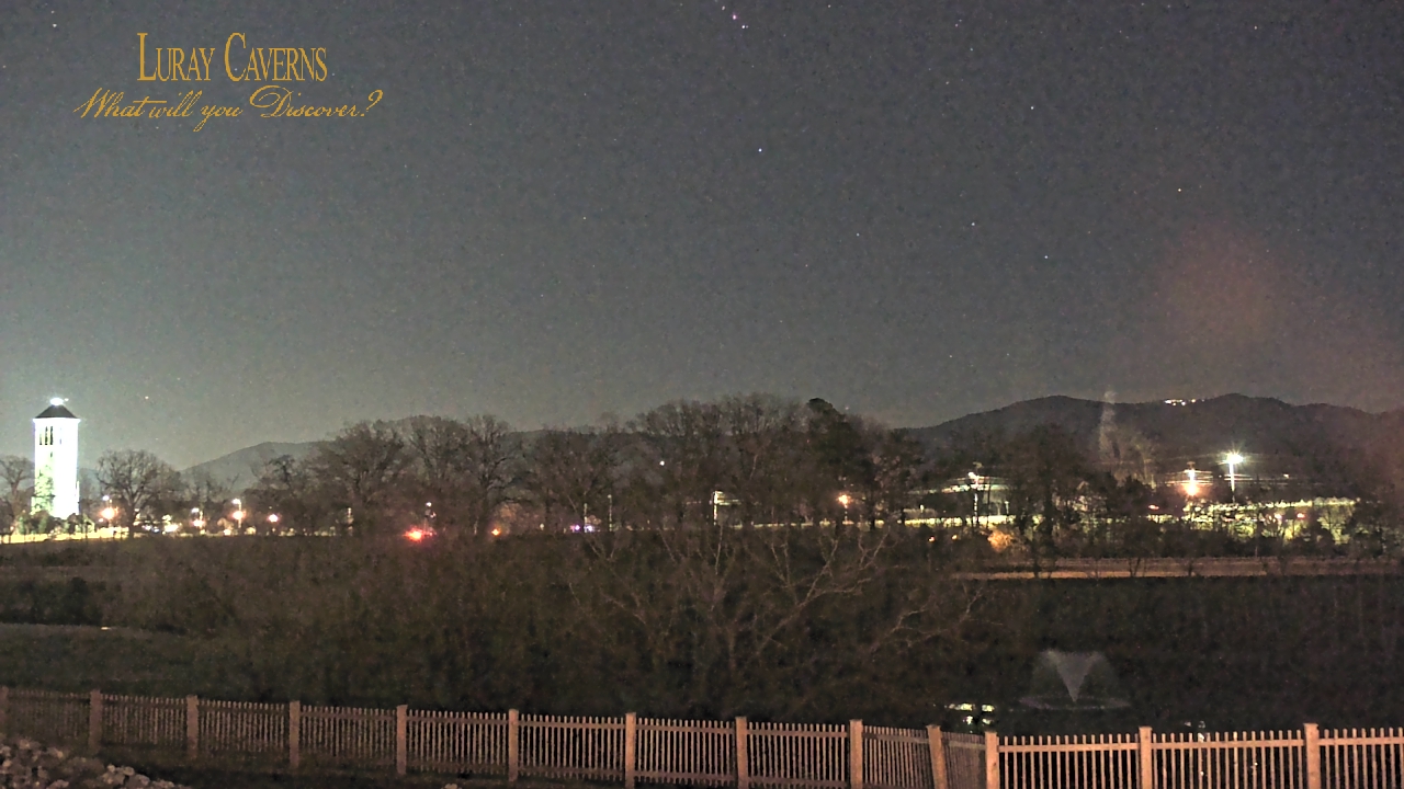 Thumbnail for current weather camera view from Luray Caverns in Luray, Virginia