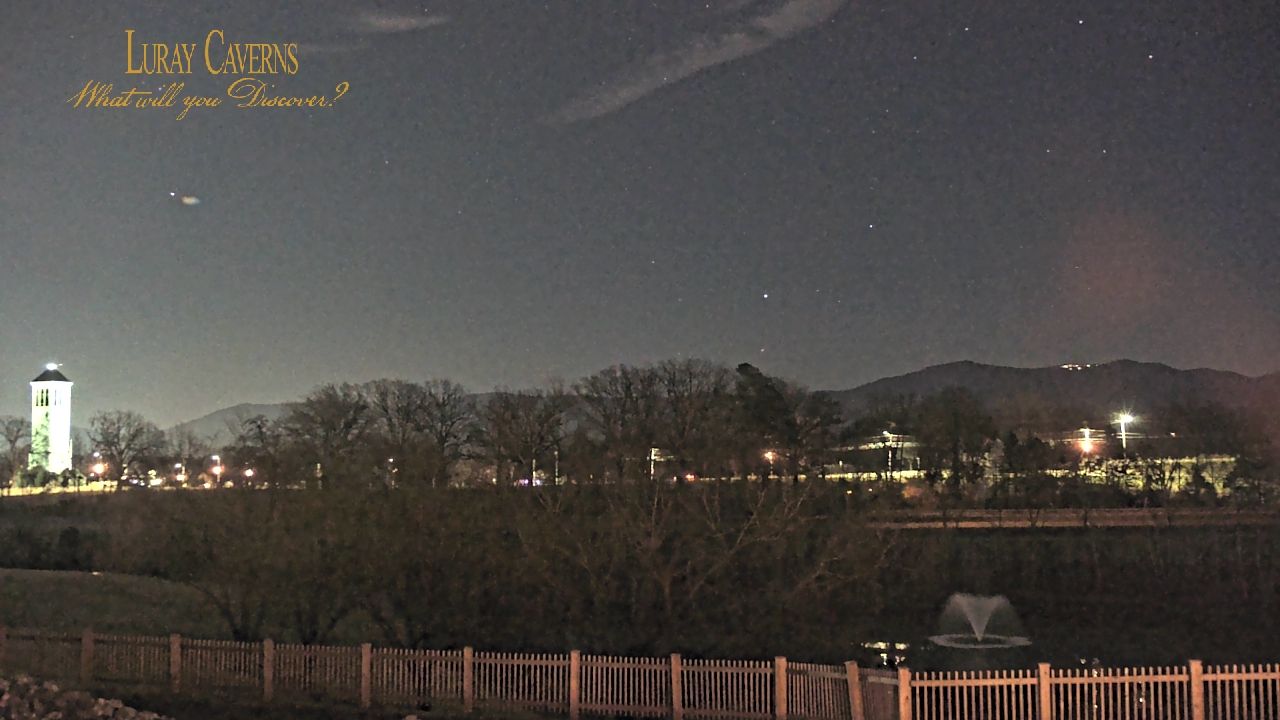 Thumbnail for current weather camera view from Luray Caverns in Luray, Virginia