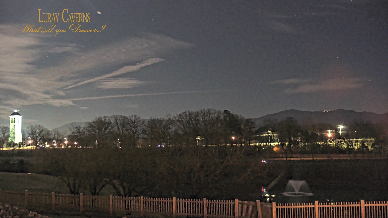 Thumbnail for current weather camera view from Luray Caverns in Luray, Virginia