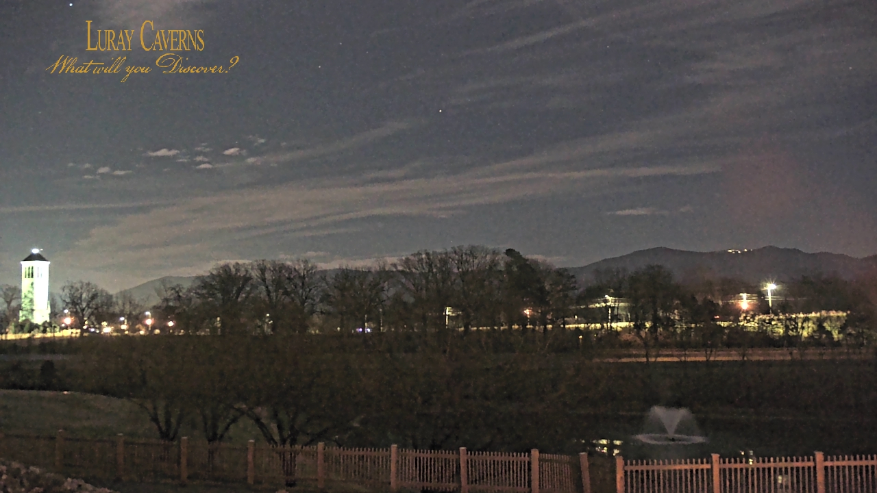 Thumbnail for current weather camera view from Luray Caverns in Luray, Virginia