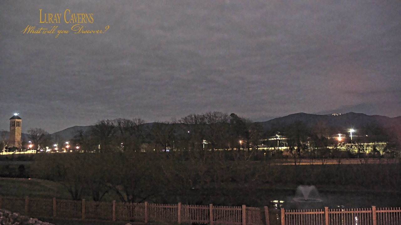 Thumbnail for current weather camera view from Luray Caverns in Luray, Virginia