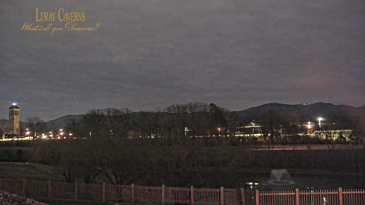 Thumbnail for current weather camera view from Luray Caverns in Luray, Virginia