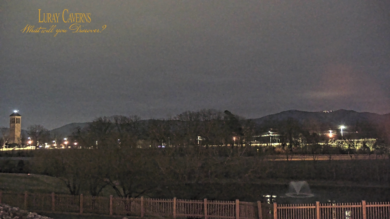 Thumbnail for current weather camera view from Luray Caverns in Luray, Virginia