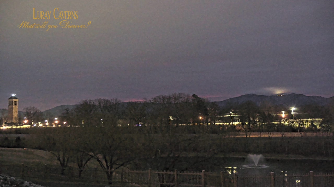Thumbnail for current weather camera view from Luray Caverns in Luray, Virginia
