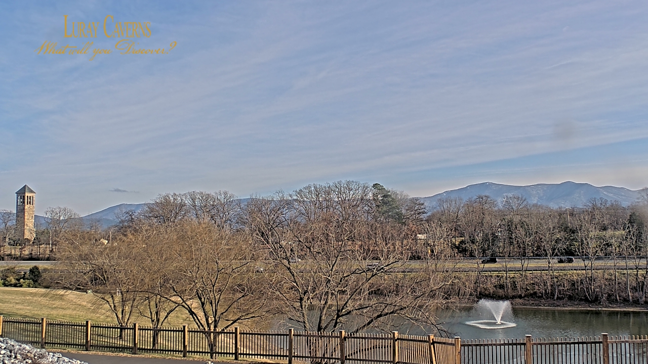 Thumbnail for current weather camera view from Luray Caverns in Luray, Virginia