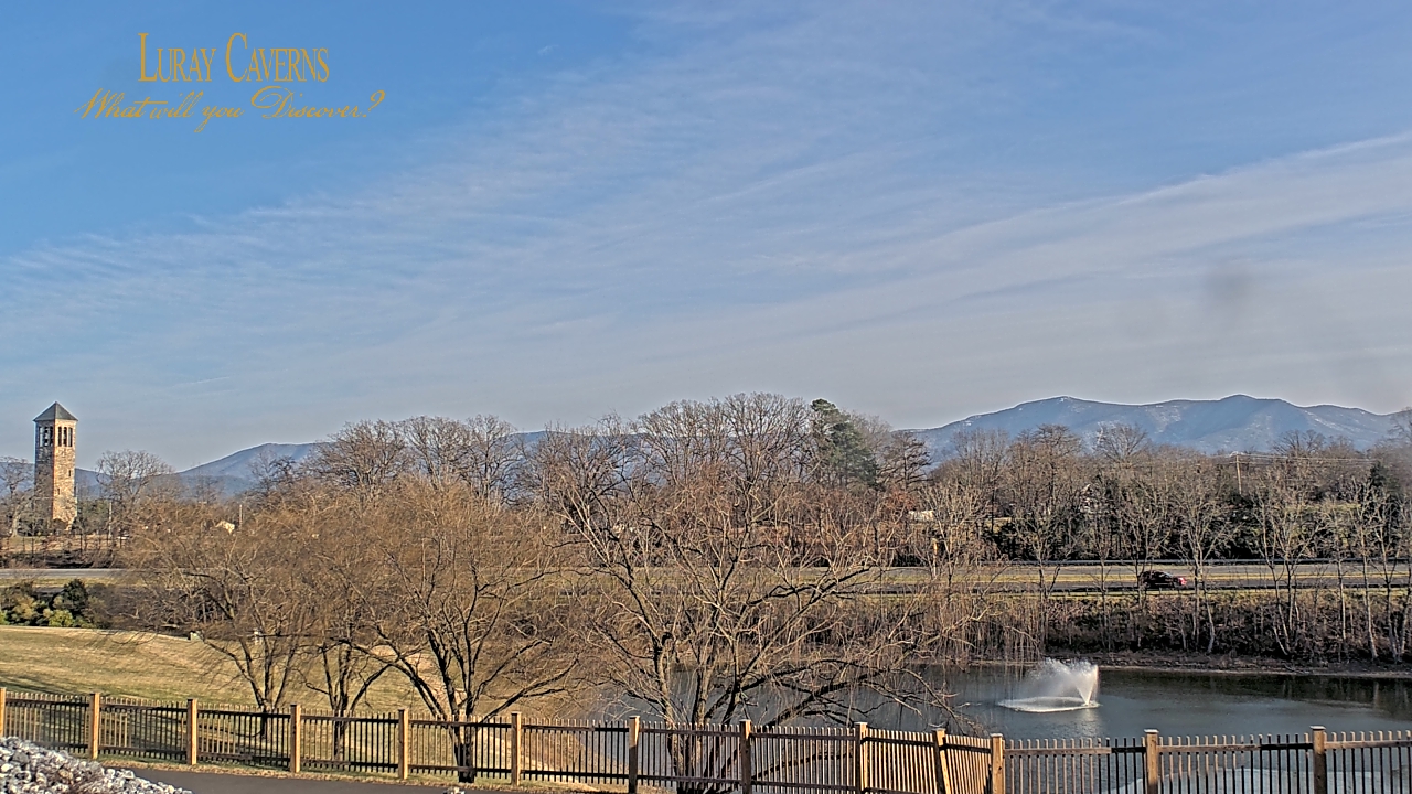Thumbnail for current weather camera view from Luray Caverns in Luray, Virginia