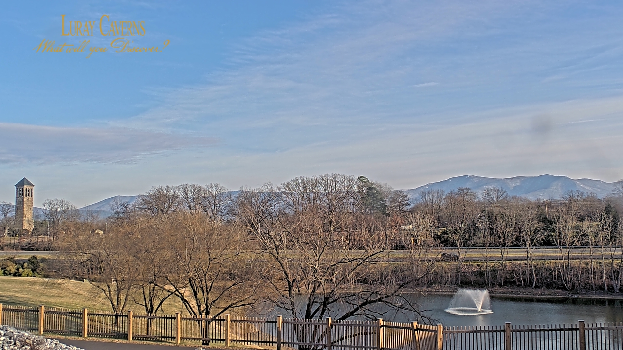 Thumbnail for current weather camera view from Luray Caverns in Luray, Virginia