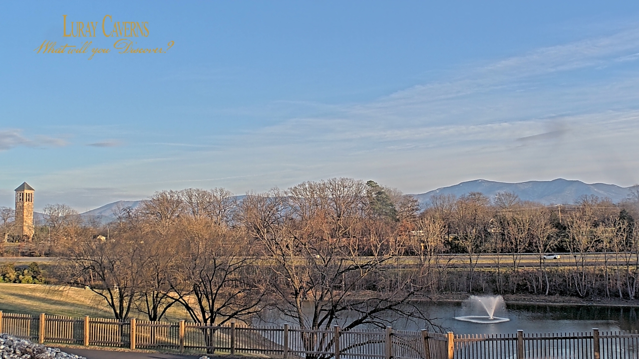 Thumbnail for current weather camera view from Luray Caverns in Luray, Virginia