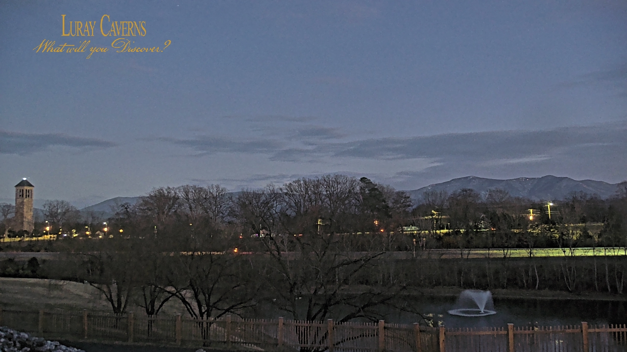 Thumbnail for current weather camera view from Luray Caverns in Luray, Virginia