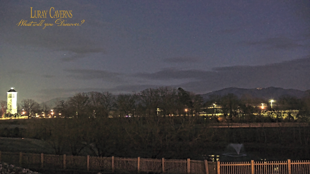 Thumbnail for current weather camera view from Luray Caverns in Luray, Virginia