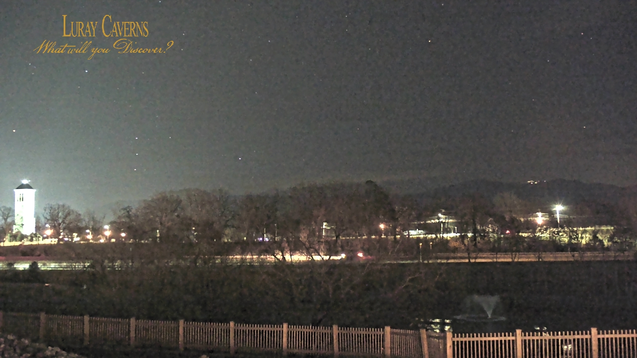 Thumbnail for current weather camera view from Luray Caverns in Luray, Virginia