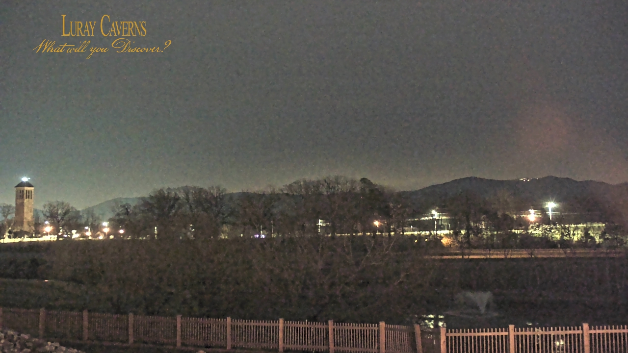 Thumbnail for current weather camera view from Luray Caverns in Luray, Virginia