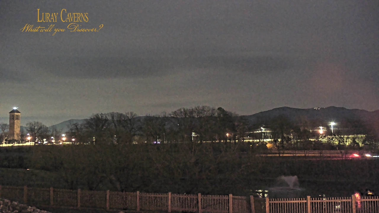 Thumbnail for current weather camera view from Luray Caverns in Luray, Virginia