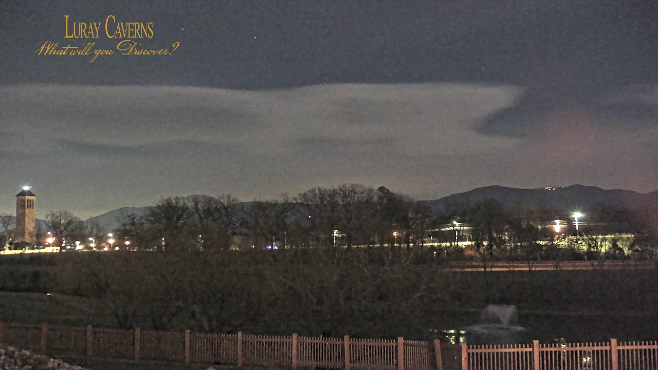 Thumbnail for current weather camera view from Luray Caverns in Luray, Virginia