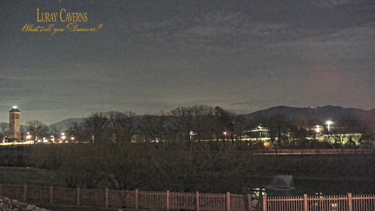 Thumbnail for current weather camera view from Luray Caverns in Luray, Virginia