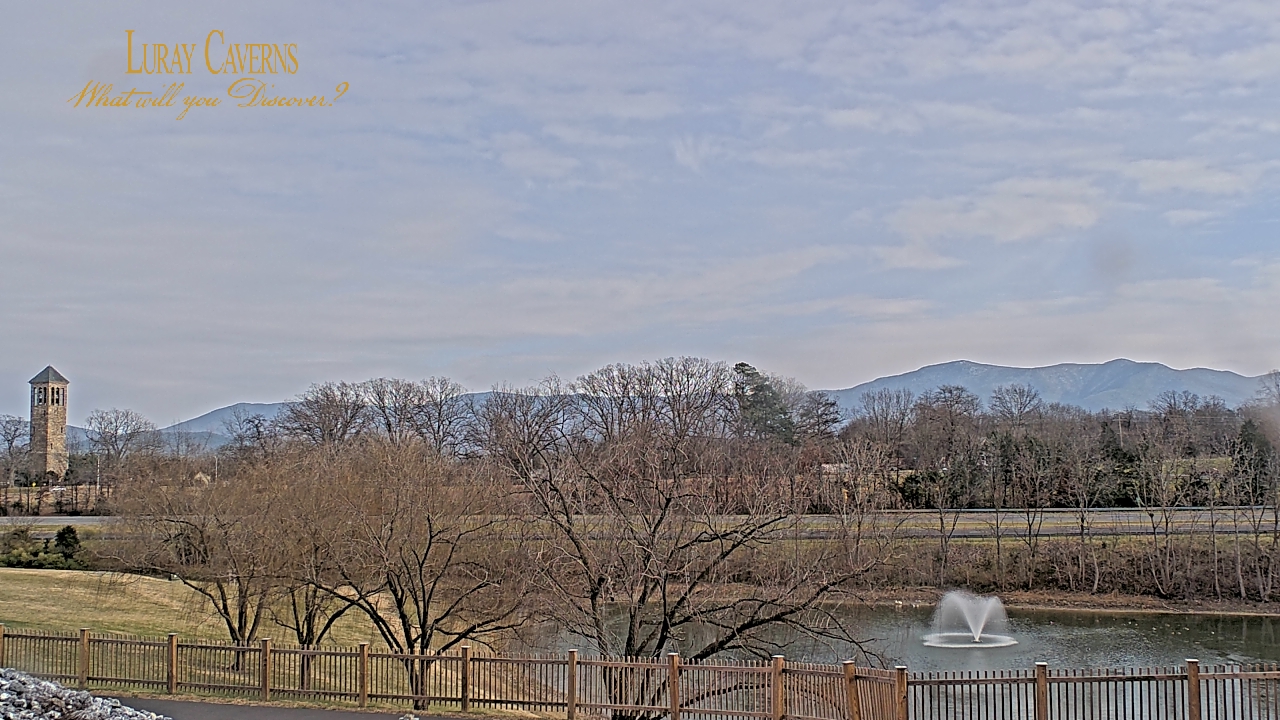 Thumbnail for current weather camera view from Luray Caverns in Luray, Virginia