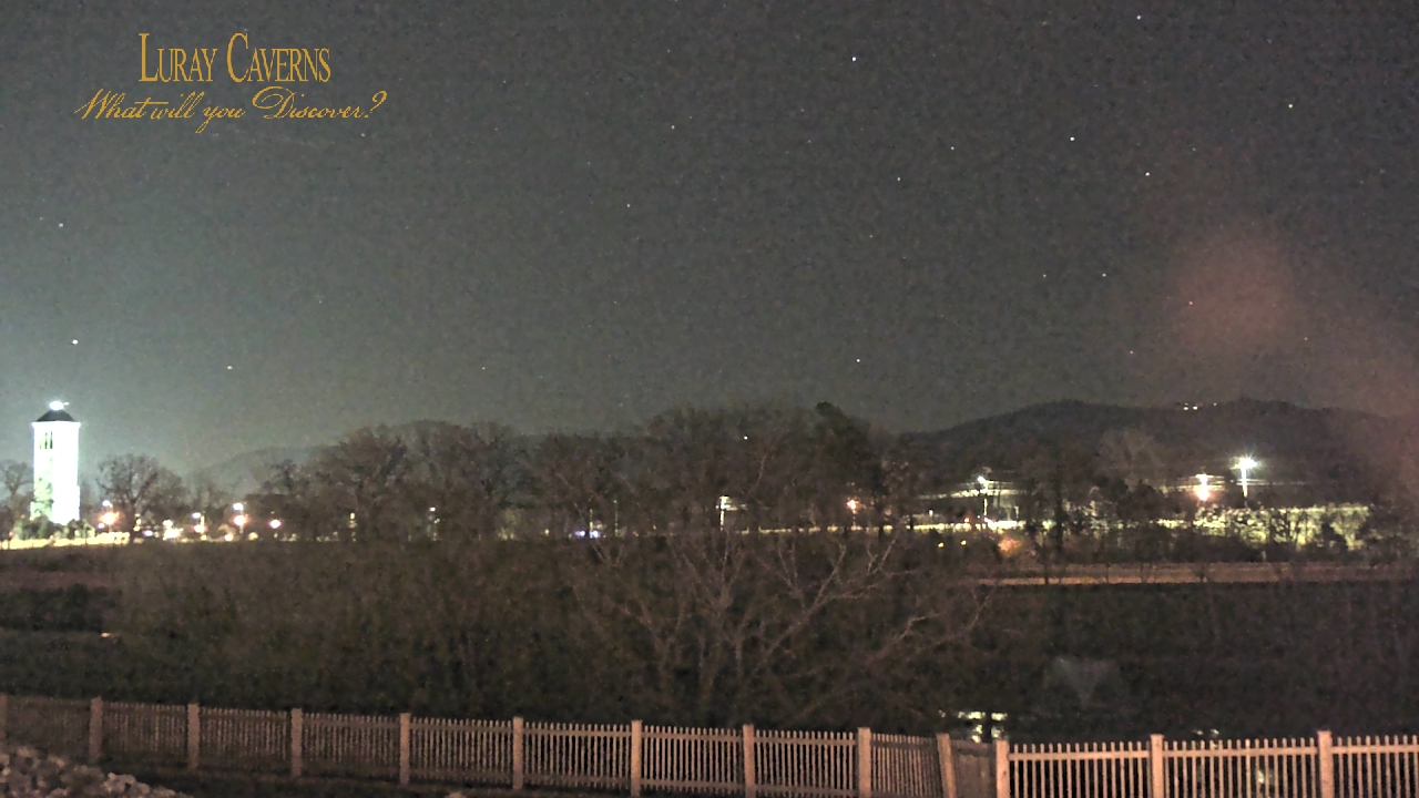 Thumbnail for current weather camera view from Luray Caverns in Luray, Virginia