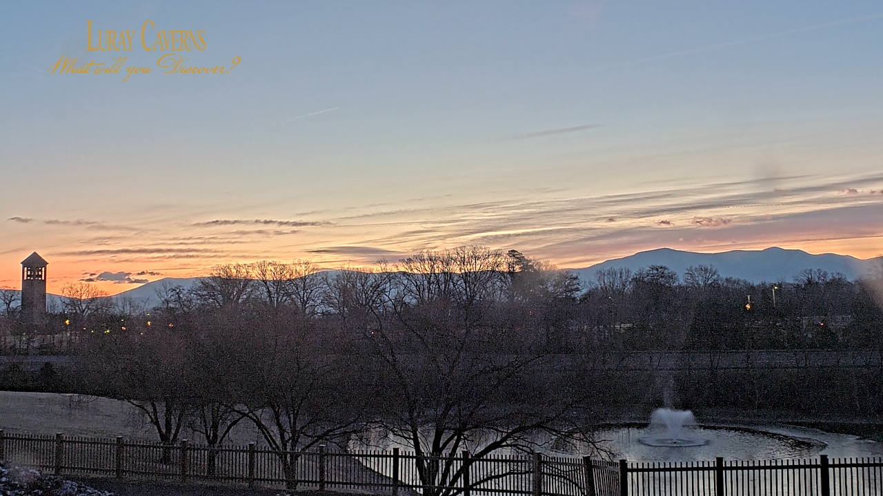 Thumbnail for current weather camera view from Luray Caverns in Luray, Virginia