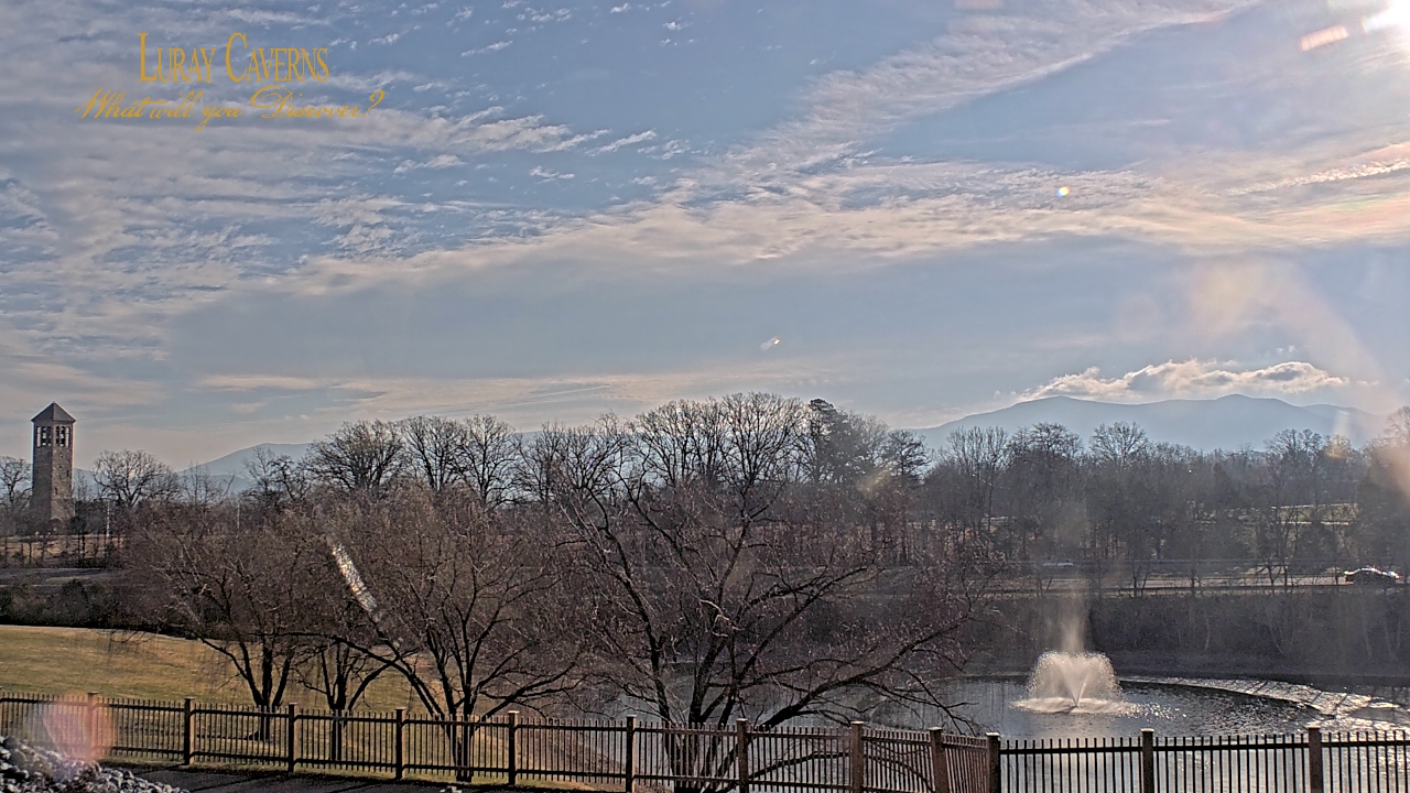 Thumbnail for current weather camera view from Luray Caverns in Luray, Virginia