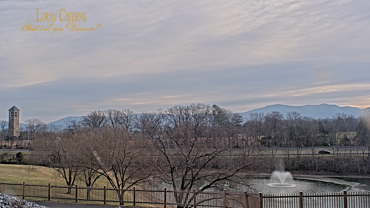 Thumbnail for current weather camera view from Luray Caverns in Luray, Virginia