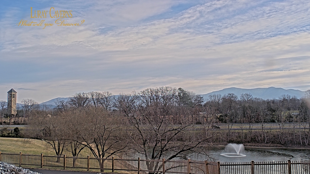 Thumbnail for current weather camera view from Luray Caverns in Luray, Virginia