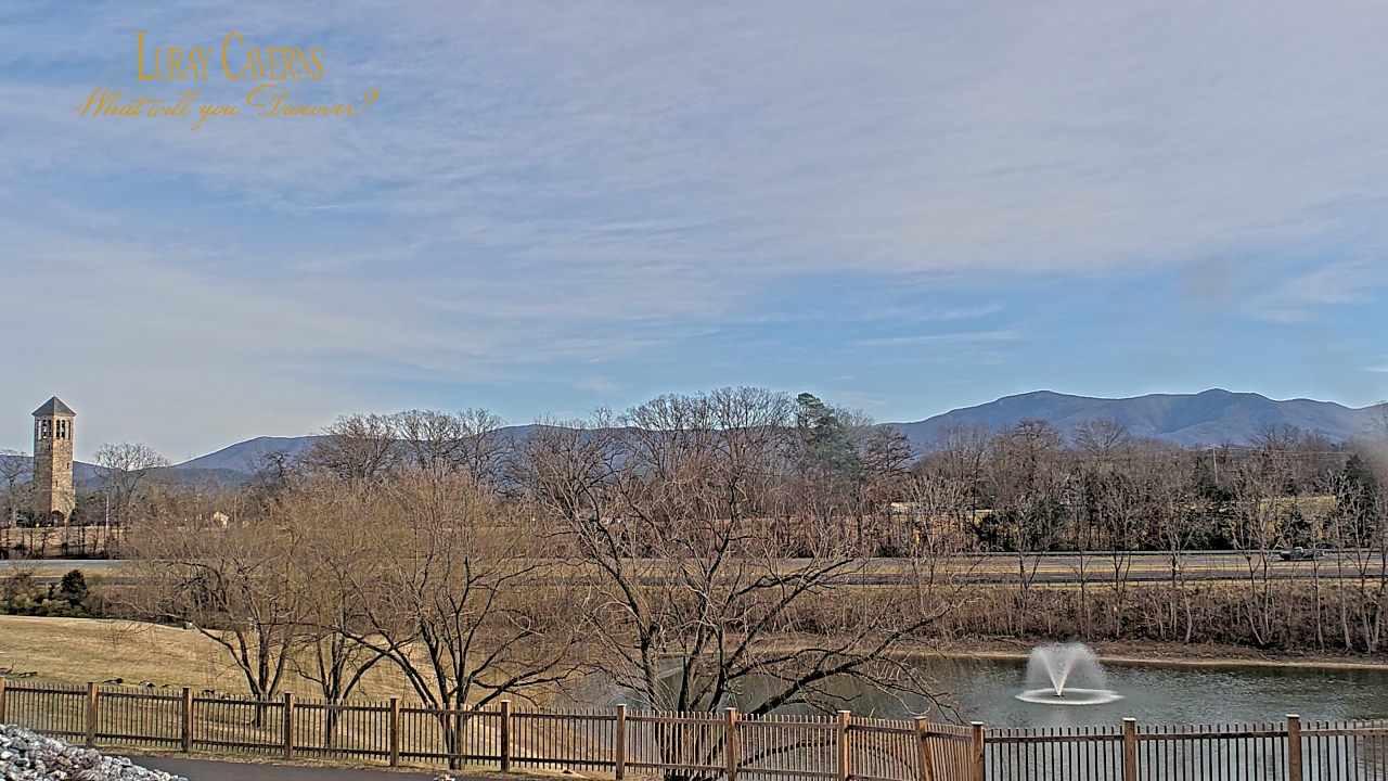 Thumbnail for current weather camera view from Luray Caverns in Luray, Virginia