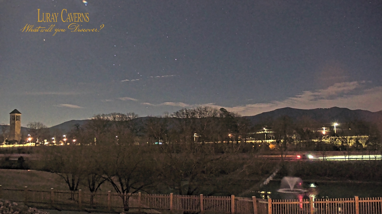 Thumbnail for current weather camera view from Luray Caverns in Luray, Virginia