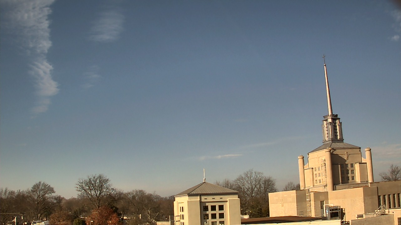 Thumbnail for current weather camera view from Christ The King School in Lexington, Kentucky