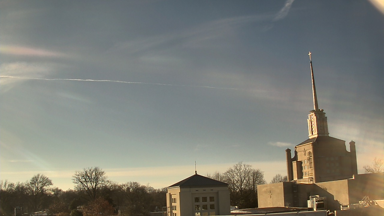 Thumbnail for current weather camera view from Christ The King School in Lexington, Kentucky