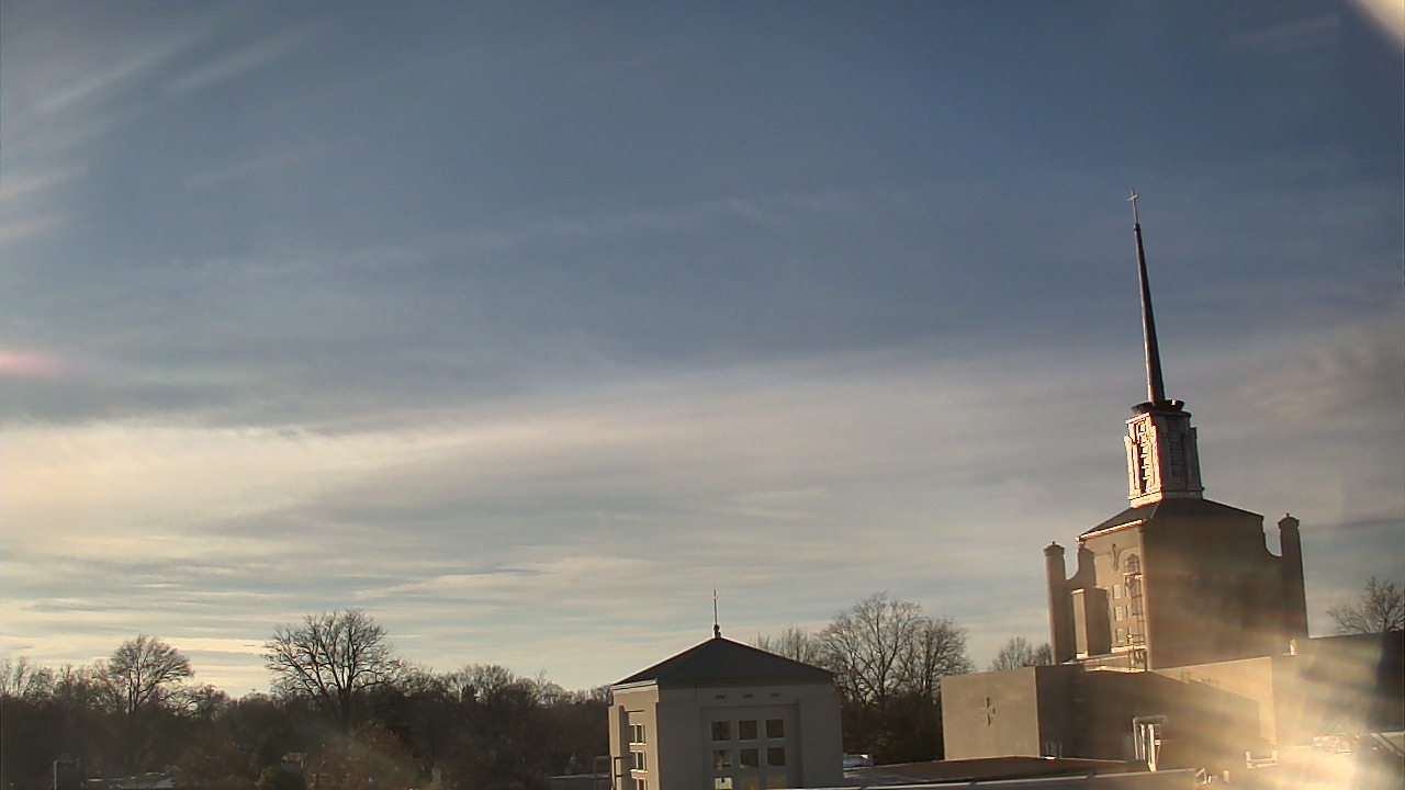 Thumbnail for current weather camera view from Christ The King School in Lexington, Kentucky