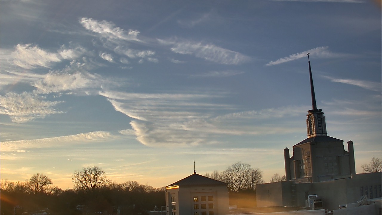 Thumbnail for current weather camera view from Christ The King School in Lexington, Kentucky