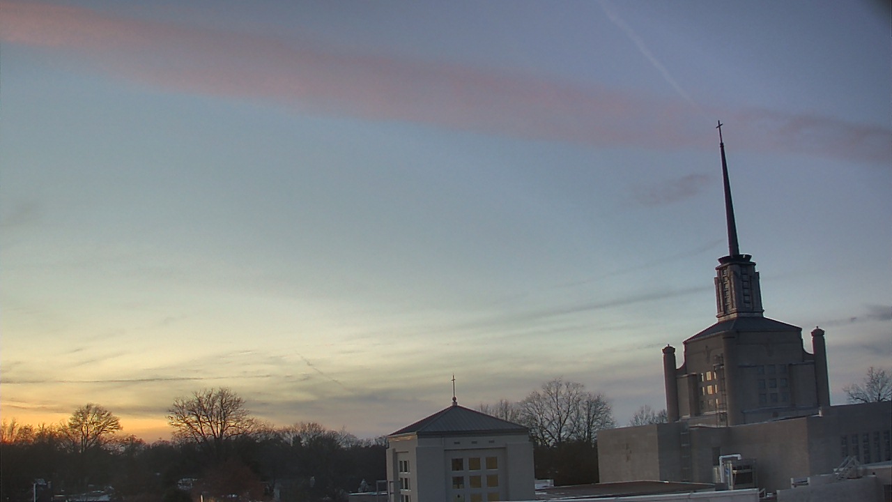 Thumbnail for current weather camera view from Christ The King School in Lexington, Kentucky