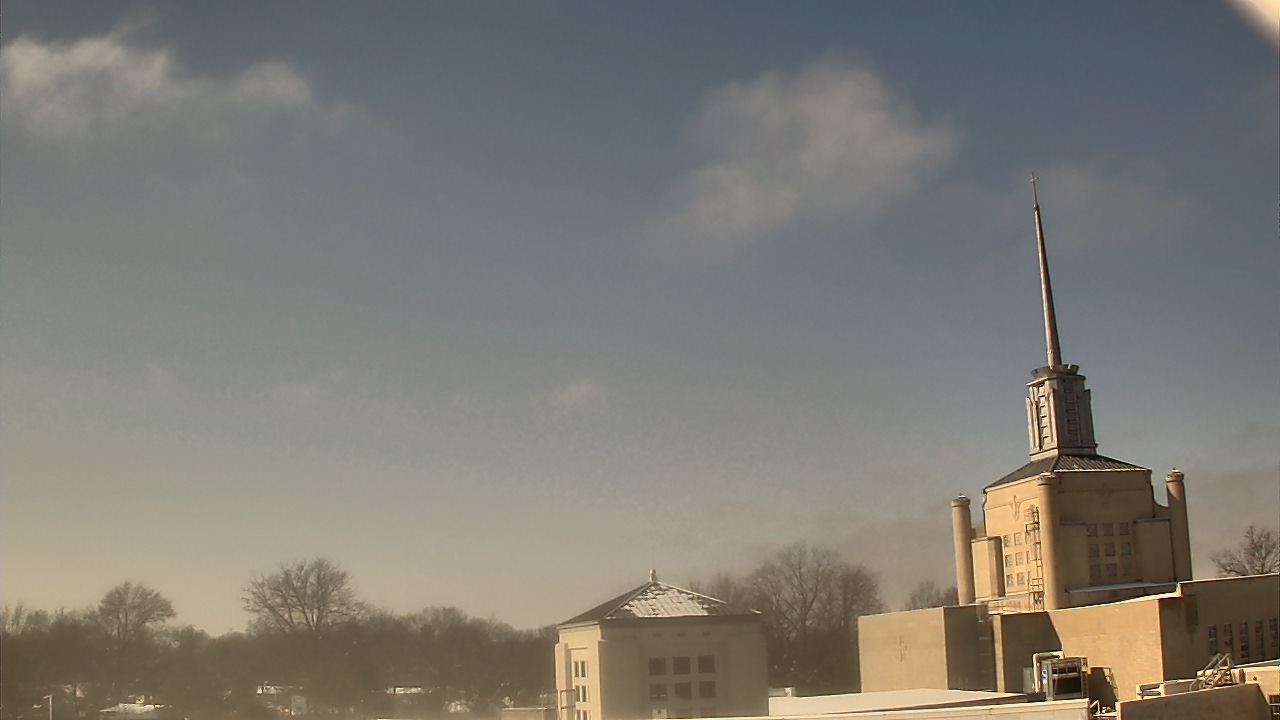 Thumbnail for current weather camera view from Christ The King School in Lexington, Kentucky