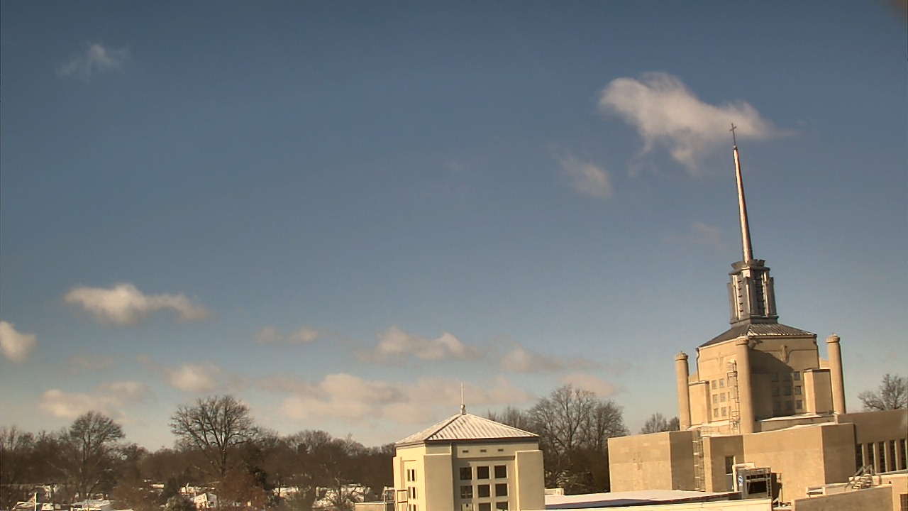 Thumbnail for current weather camera view from Christ The King School in Lexington, Kentucky