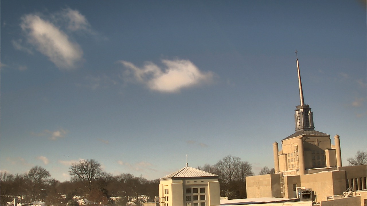 Thumbnail for current weather camera view from Christ The King School in Lexington, Kentucky