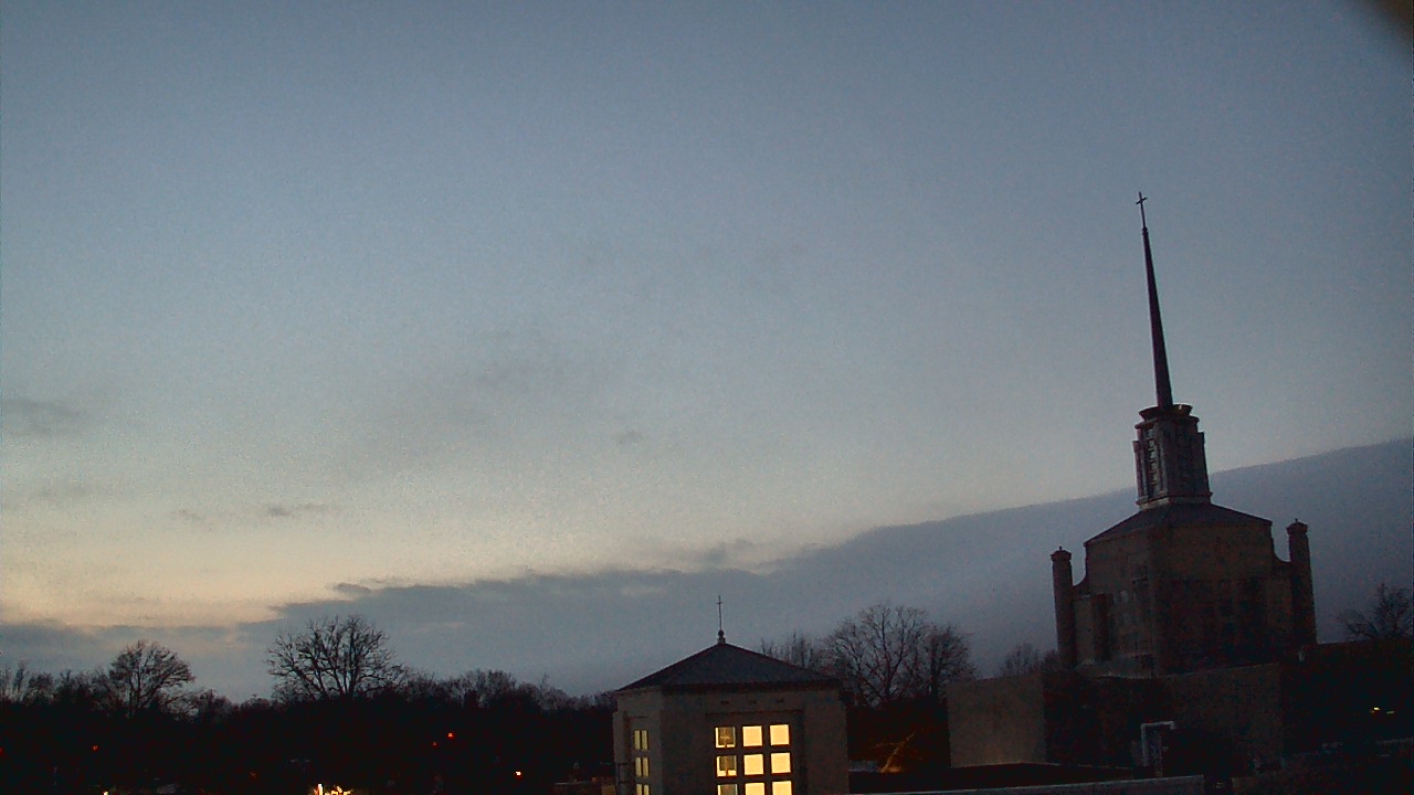 Thumbnail for current weather camera view from Christ The King School in Lexington, Kentucky