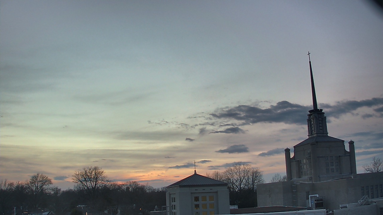 Thumbnail for current weather camera view from Christ The King School in Lexington, Kentucky