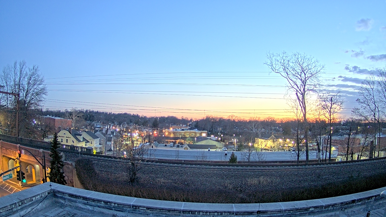 Thumbnail for current weather camera view from Madison Public Safety Building in Madison, New Jersey