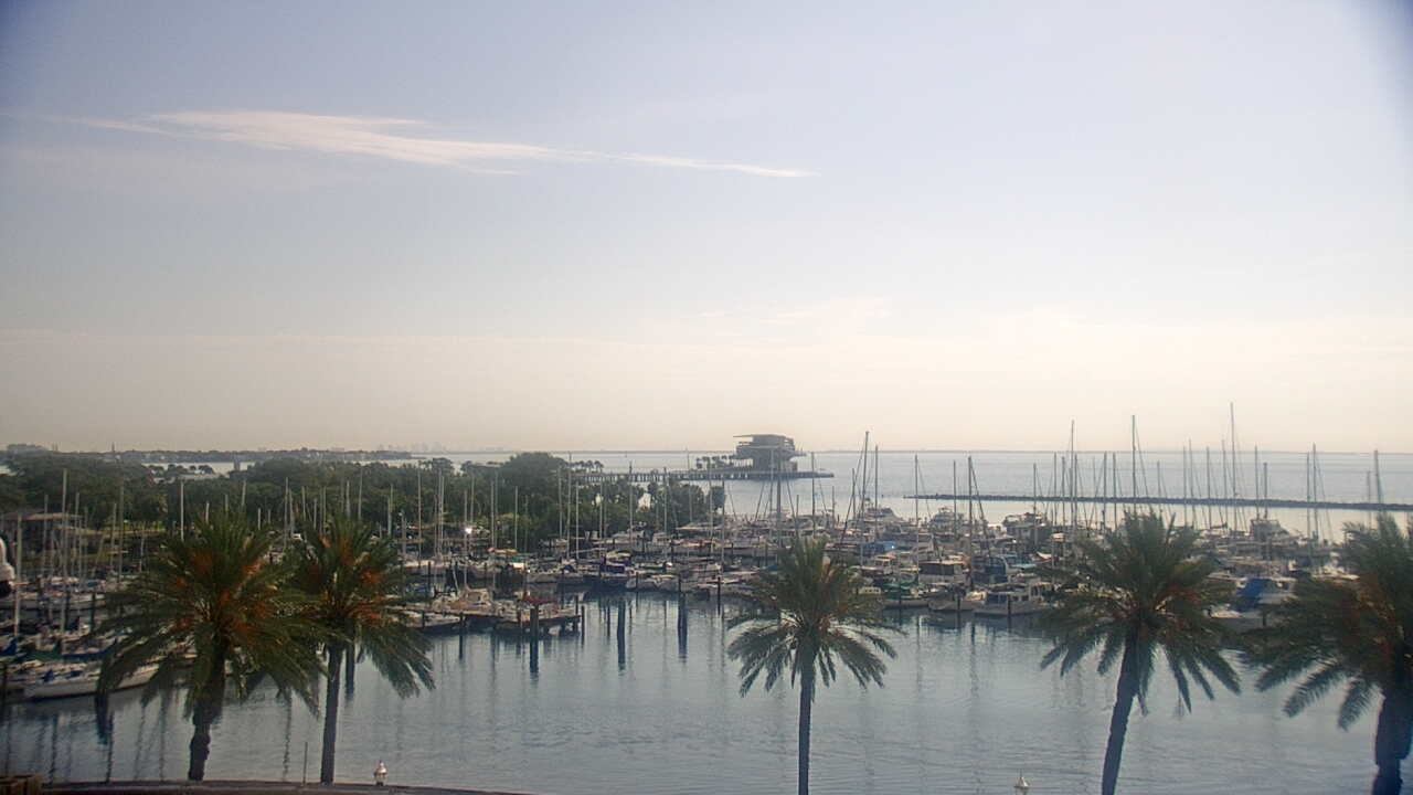 Thumbnail for current weather camera view from Mahaffey Theater in St. Petersburg, Florida