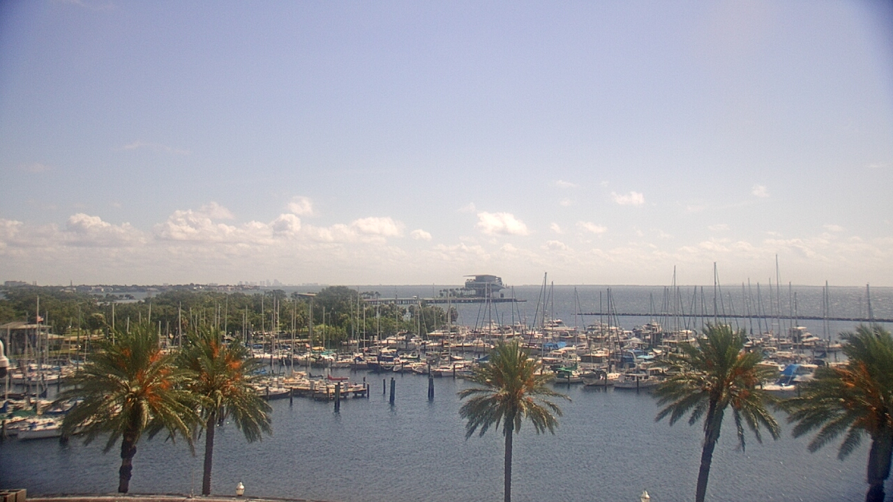 Thumbnail for current weather camera view from Mahaffey Theater in St. Petersburg, Florida