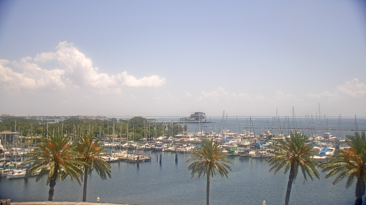Thumbnail for current weather camera view from Mahaffey Theater in St. Petersburg, Florida