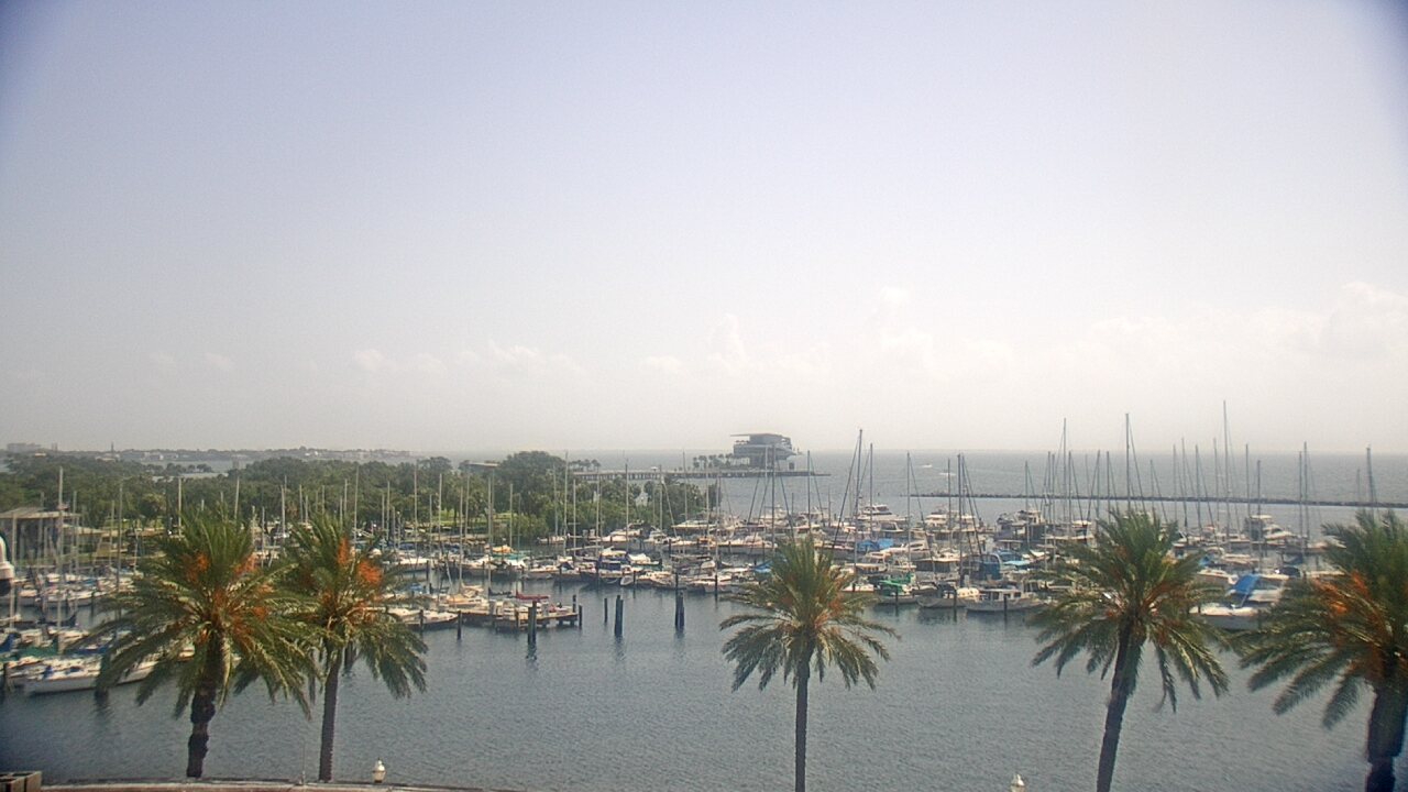 Thumbnail for current weather camera view from Mahaffey Theater in St. Petersburg, Florida