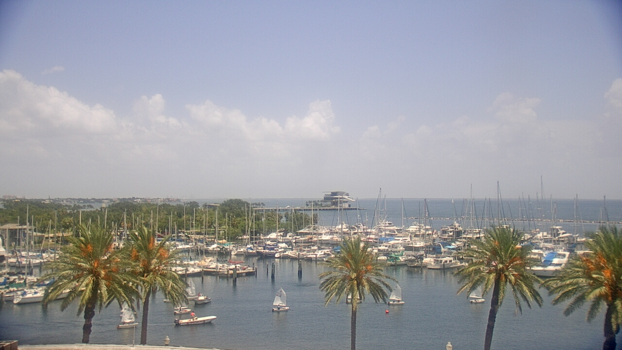 Thumbnail for current weather camera view from Mahaffey Theater in St. Petersburg, Florida