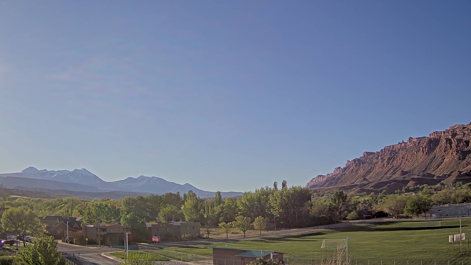 Thumbnail for current weather camera view from Grand County HS in Moab, Utah